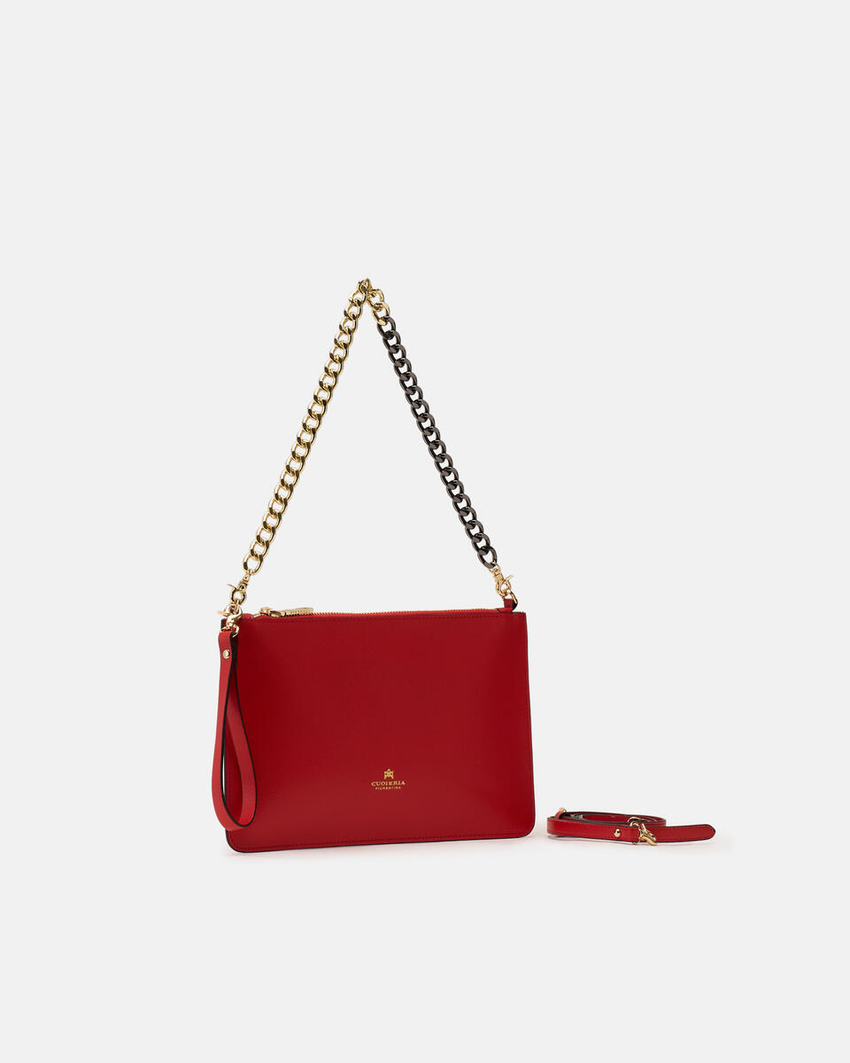 POCHETTE Tomato  - Handtaschen - Damen Taschen - Tasche - Cuoieria Fiorentina