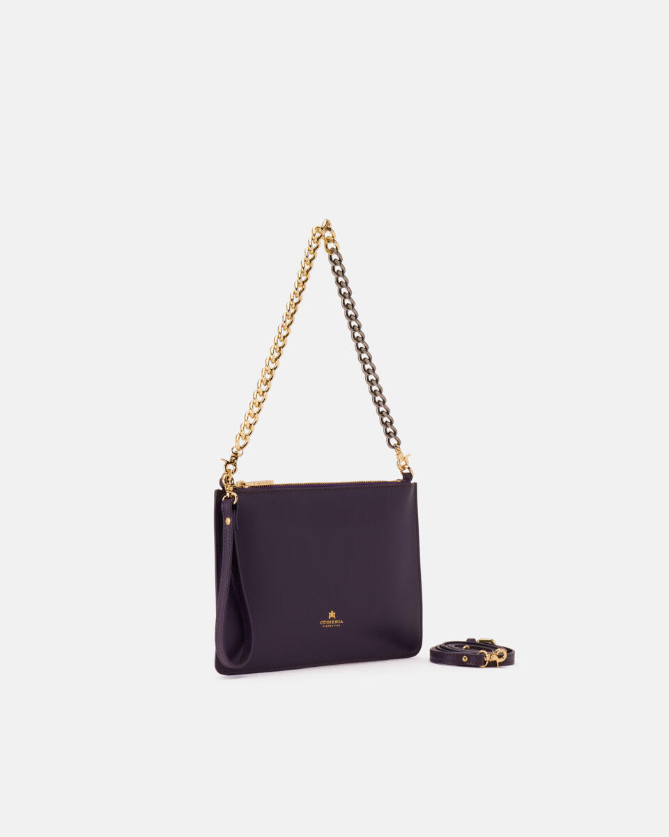 POCHETTE Vampire purple  - Cuoieria Fiorentina
