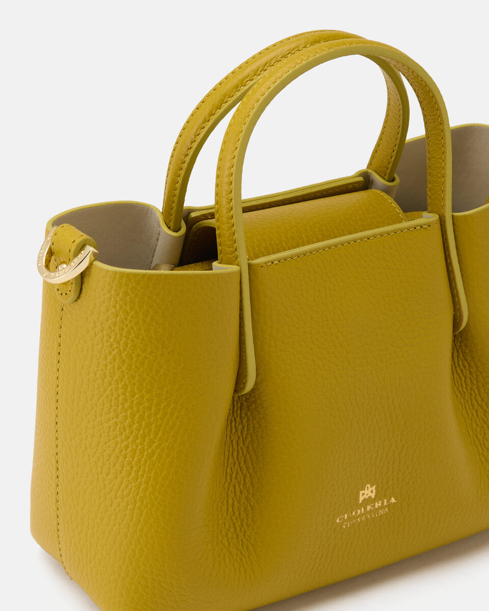 MINI HANDTASCHE Acid green  - Handtaschen - Damen Taschen - Tasche - Cuoieria Fiorentina