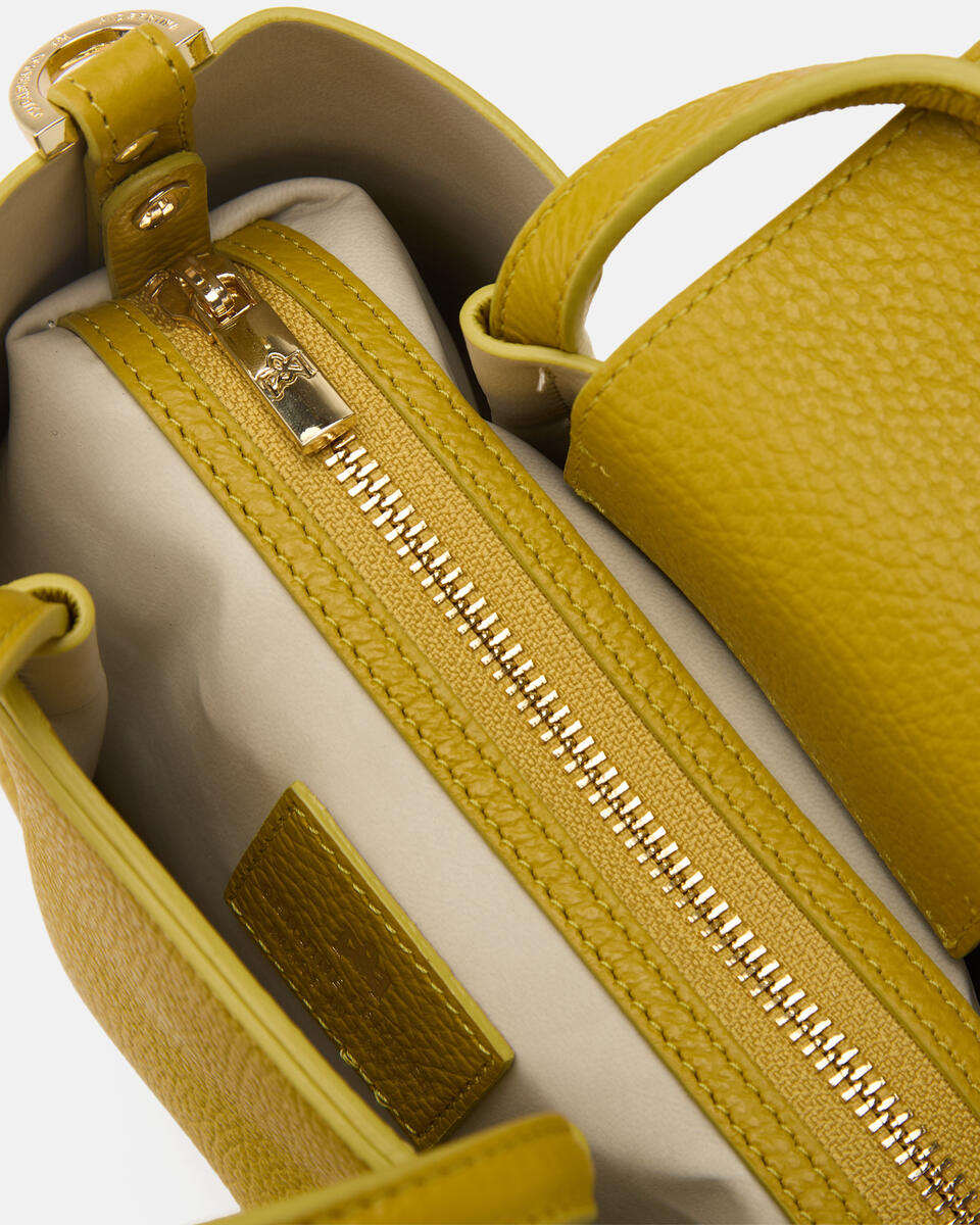 MINI HANDTASCHE Acid green  - Handtaschen - Damen Taschen - Tasche - Cuoieria Fiorentina