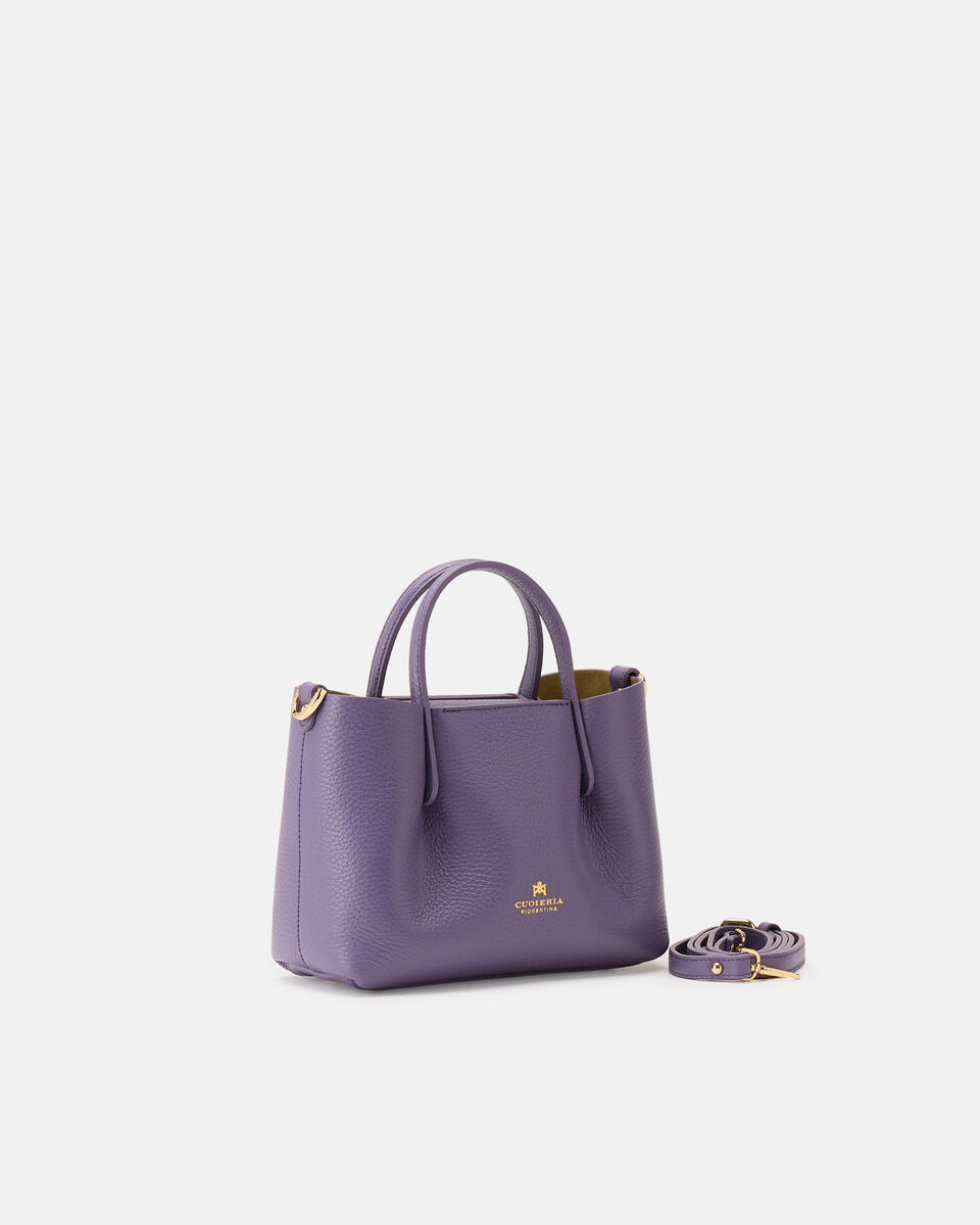 MINI HANDTASCHE Lavendel  - Mini Bags - Damen Taschen - Tasche - Cuoieria Fiorentina