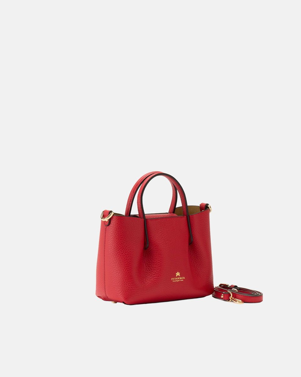 MINI HANDTASCHE Tomato  - Mini Bags - Damen Taschen - Tasche - Cuoieria Fiorentina