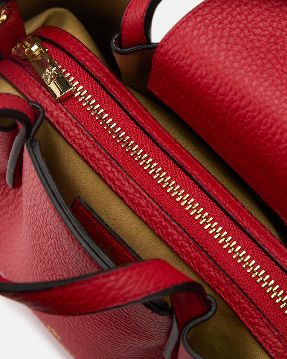 MINI HANDTASCHE Tomato  - Mini Bags - Damen Taschen - Tasche - Cuoieria Fiorentina