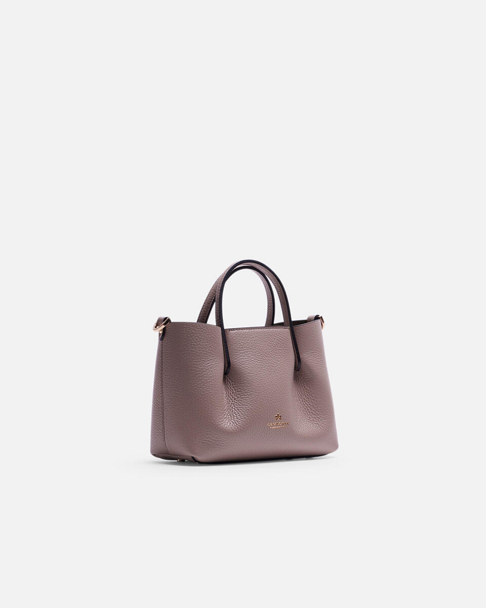 Mini tote bag Taupe  - Mini Bag - Damen Taschen - Tasche - Cuoieria Fiorentina