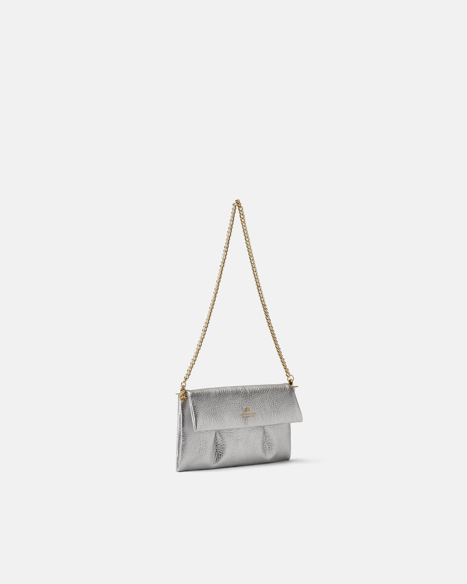 POCHETTE Silber  - Tasche - Special Price - Cuoieria Fiorentina