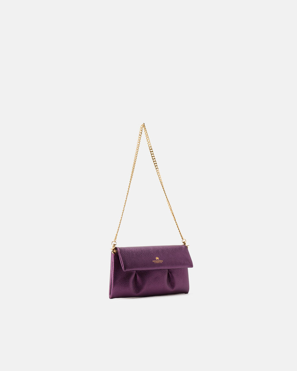 POCHETTE Vampire purple  - Cuoieria Fiorentina
