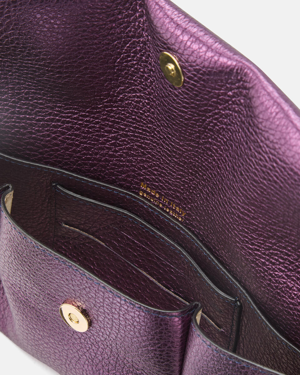 POCHETTE Vampire purple  - Cuoieria Fiorentina