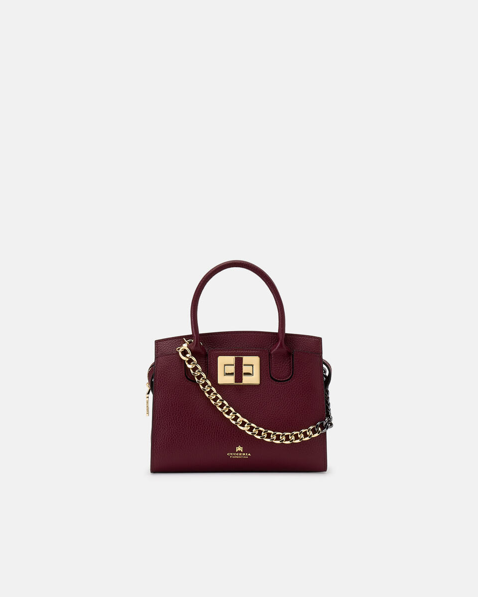 Kleine Handtasche Bordeaux  - Handtaschen - Damen Taschen - Tasche - Cuoieria Fiorentina
