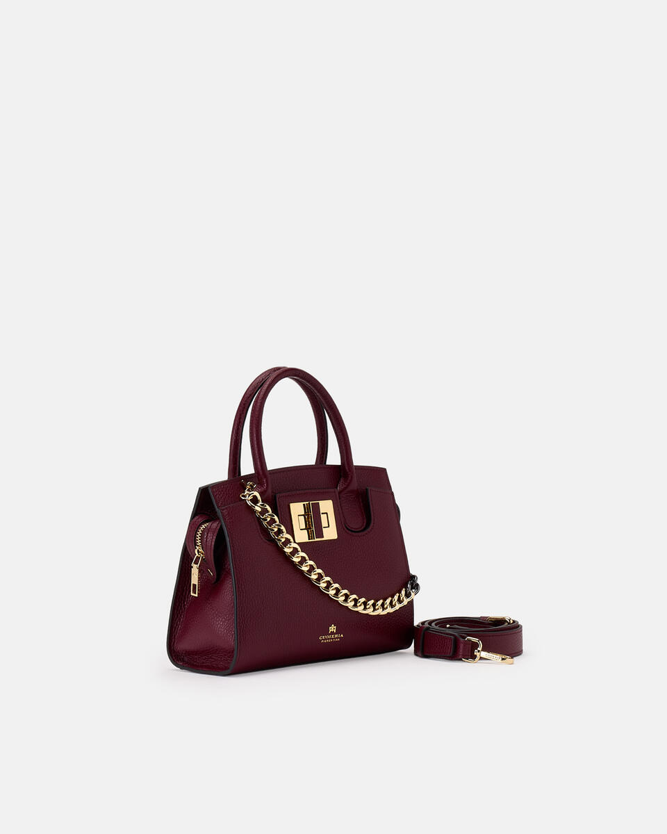 Kleine Handtasche Bordeaux  - Handtaschen - Damen Taschen - Tasche - Cuoieria Fiorentina