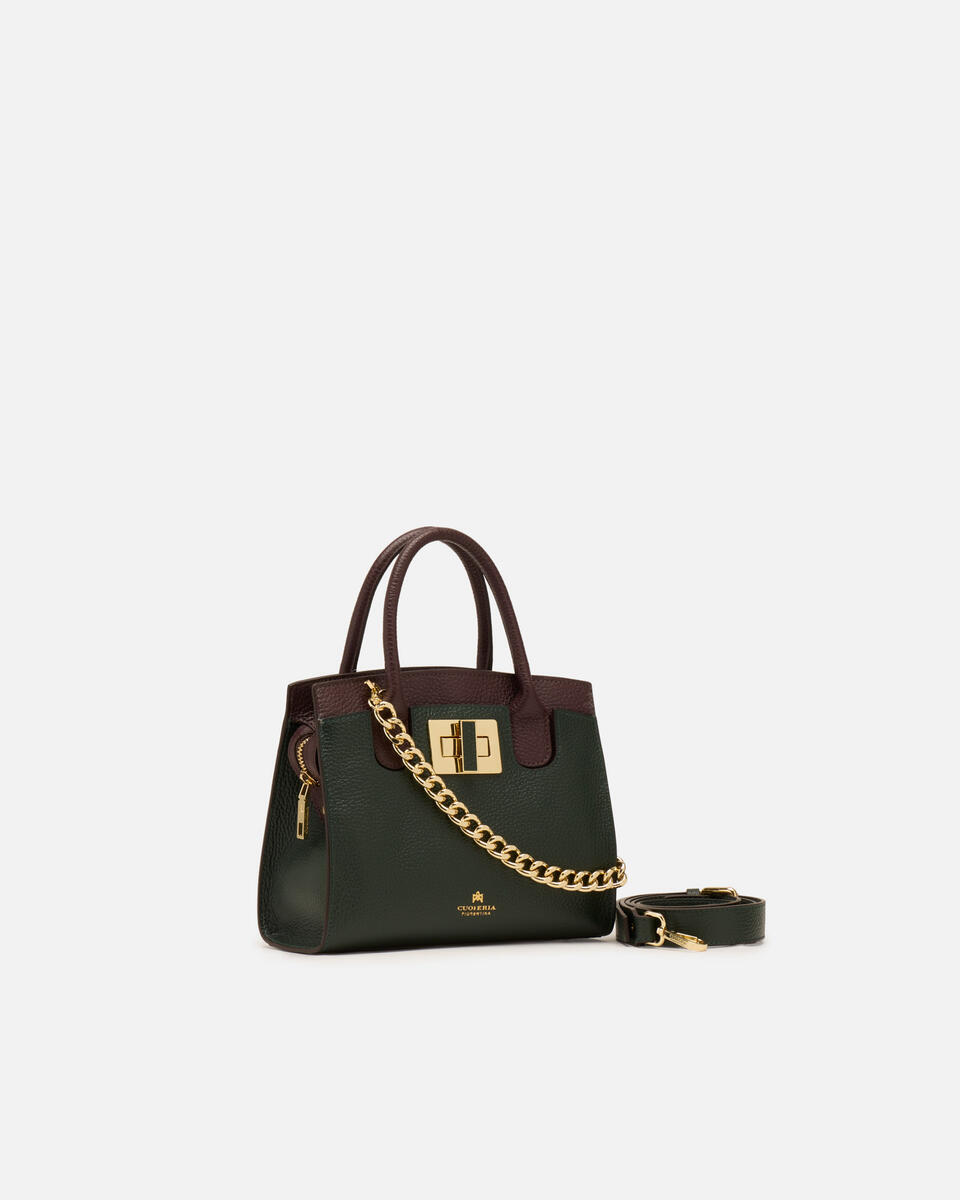 Kleine Handtasche Muschiocoffee  - Handtaschen - Damen Taschen - Tasche - Cuoieria Fiorentina