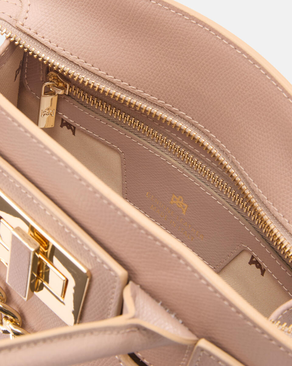 Kleine Handtasche Nude  - Cuoieria Fiorentina