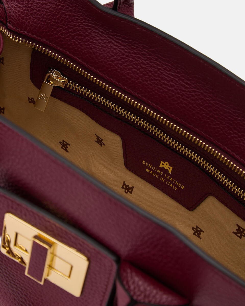 HANDTASCHE Bordeaux  - Handtaschen - Damen Taschen - Tasche - Cuoieria Fiorentina