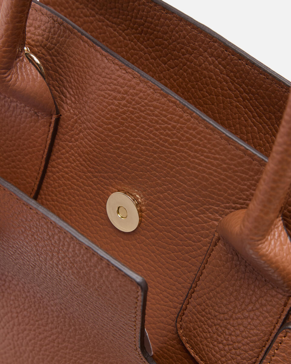 HANDTASCHE Karamell  - Handtaschen - Damen Taschen - Tasche - Cuoieria Fiorentina