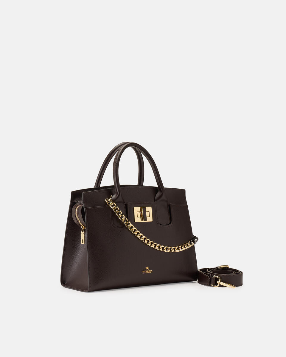 HANDTASCHE Dunkelbraun  - Handtaschen - Damen Taschen - Tasche - Cuoieria Fiorentina