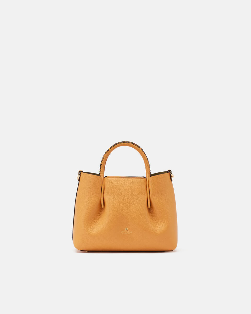 Kleine tote bag Apricot  - Tote Bag - Damen Taschen - Tasche - Cuoieria Fiorentina