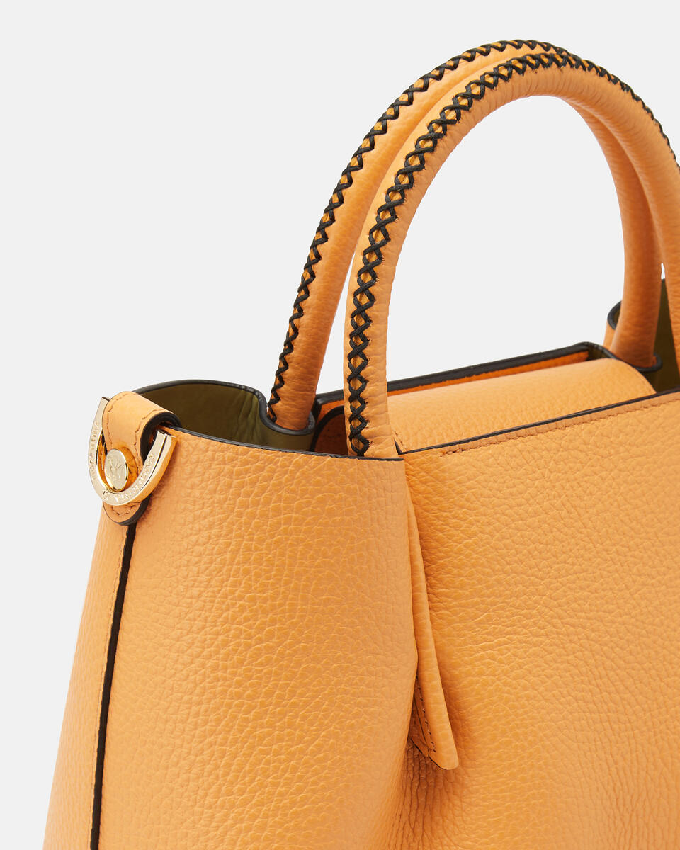Kleine tote bag Apricot  - Tote Bag - Damen Taschen - Tasche - Cuoieria Fiorentina