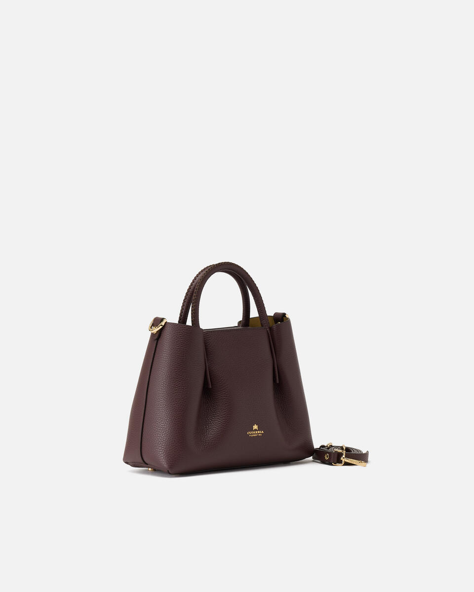 kleine handtasche Coffee  - Cuoieria Fiorentina