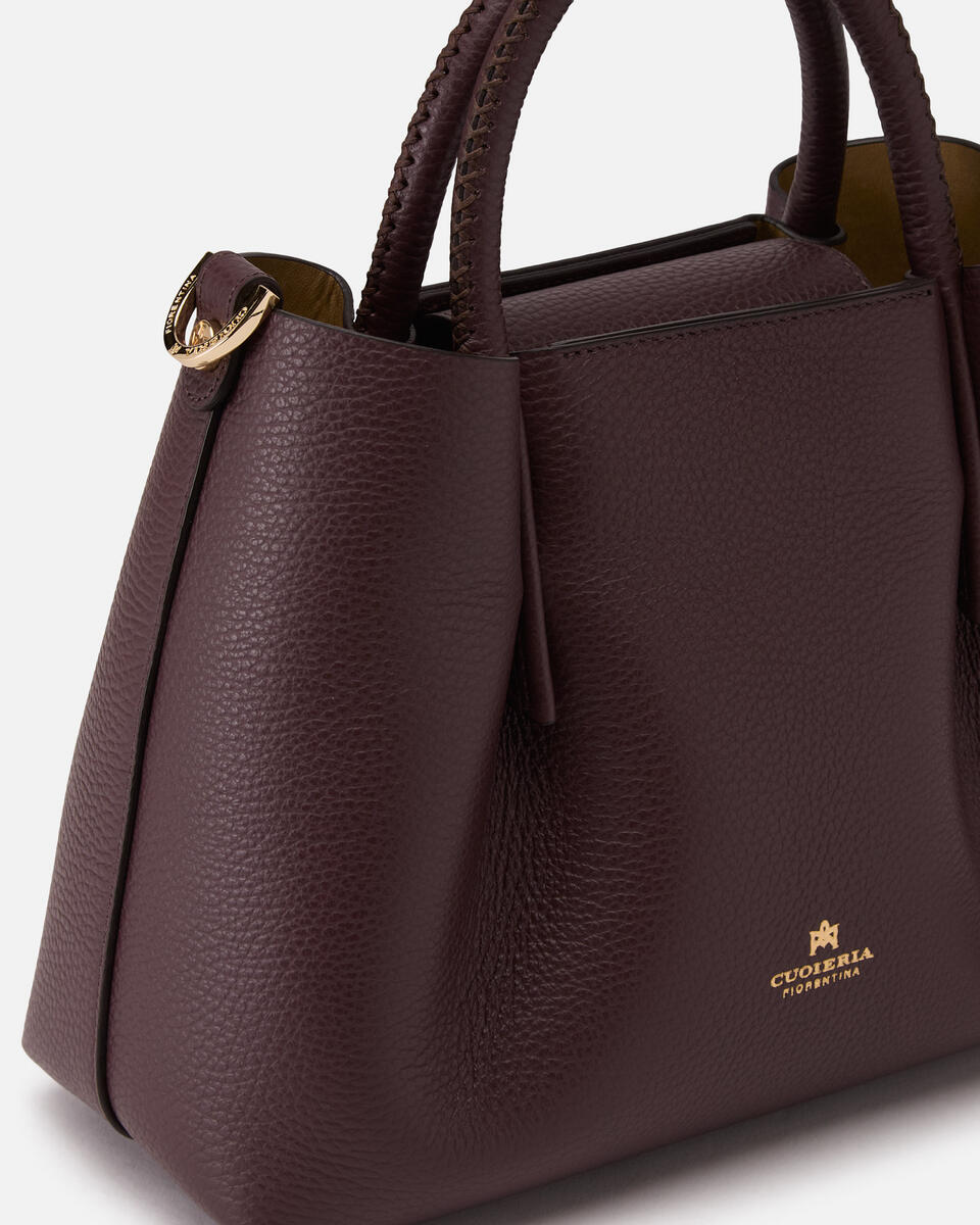 kleine handtasche Coffee  - Cuoieria Fiorentina