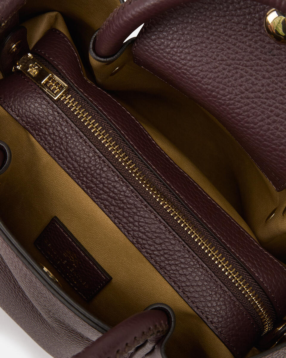 kleine handtasche Coffee  - Cuoieria Fiorentina