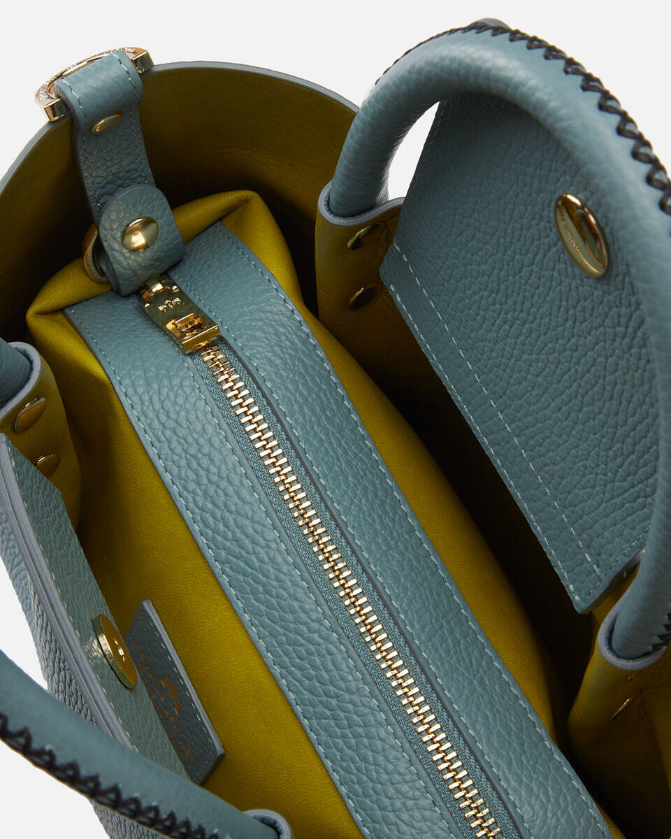 Kleine tote bag Zuckerpapier  - Tote Bag - Damen Taschen - Tasche - Cuoieria Fiorentina