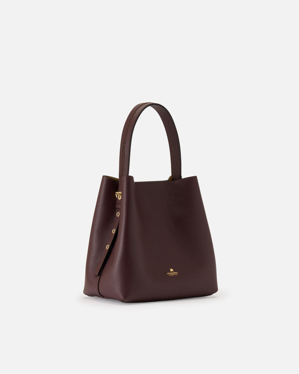 EIMERTASCHE Coffee  - Eimertaschen - Damen Taschen - Tasche - Cuoieria Fiorentina
