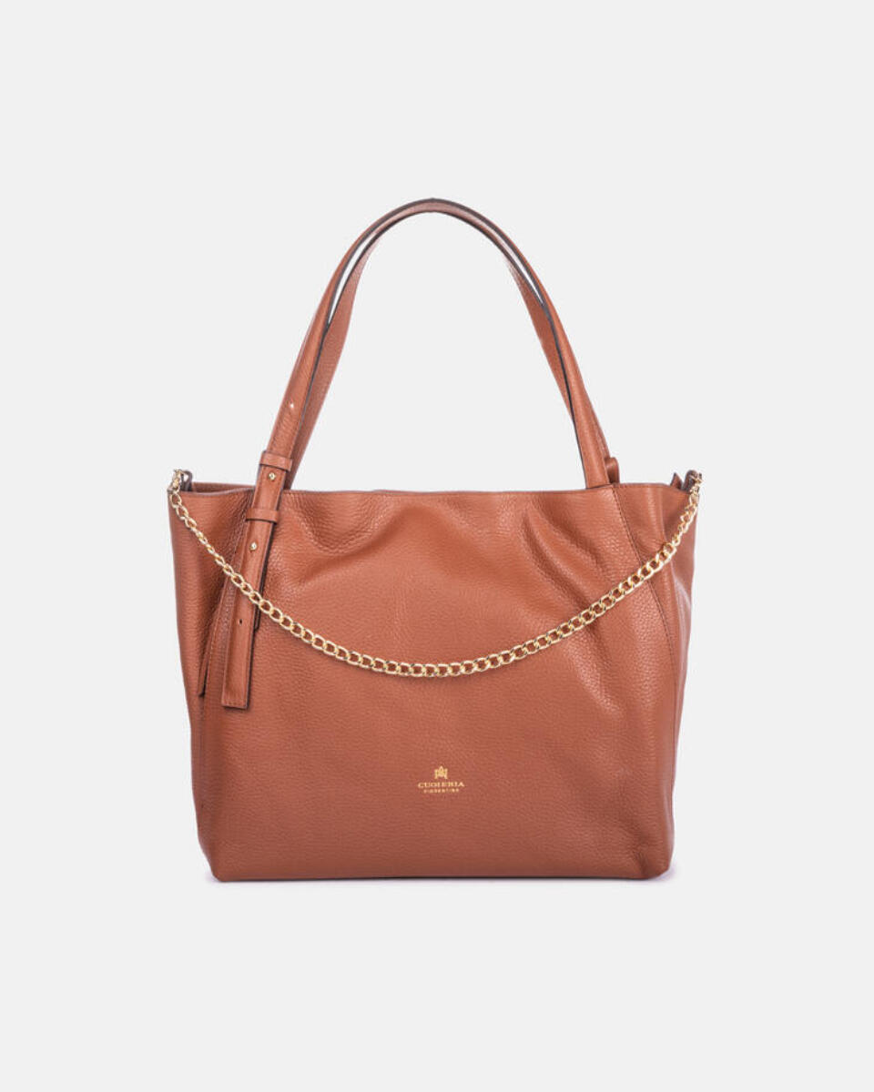 Einkaufstasche  Karamell  - Tasche - Special Price - Cuoieria Fiorentina