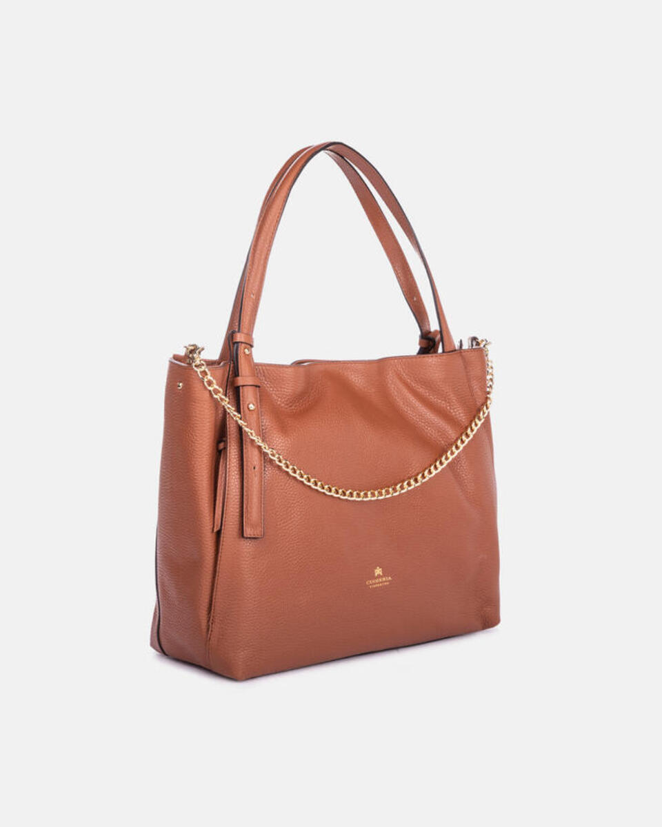 Einkaufstasche  Karamell  - Tasche - Special Price - Cuoieria Fiorentina