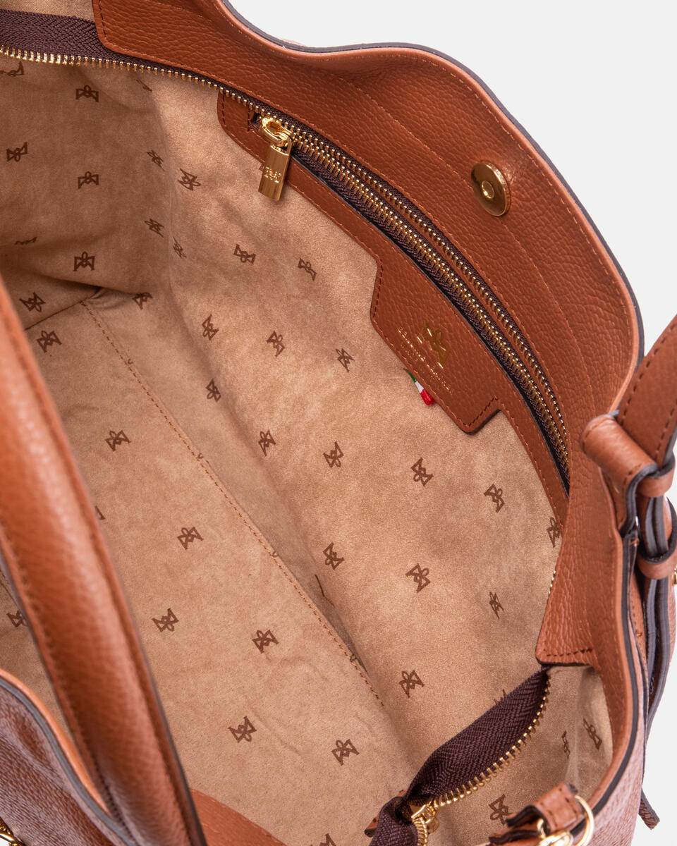 Einkaufstasche  Karamell  - Tasche - Special Price - Cuoieria Fiorentina