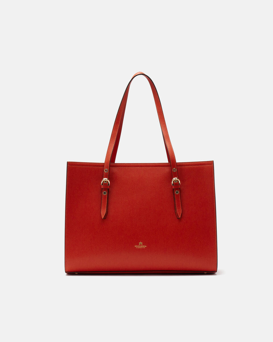 EINKAUFTASCHE Gebrannte orange  - Einkauftasche - Damen Taschen - Tasche - Cuoieria Fiorentina