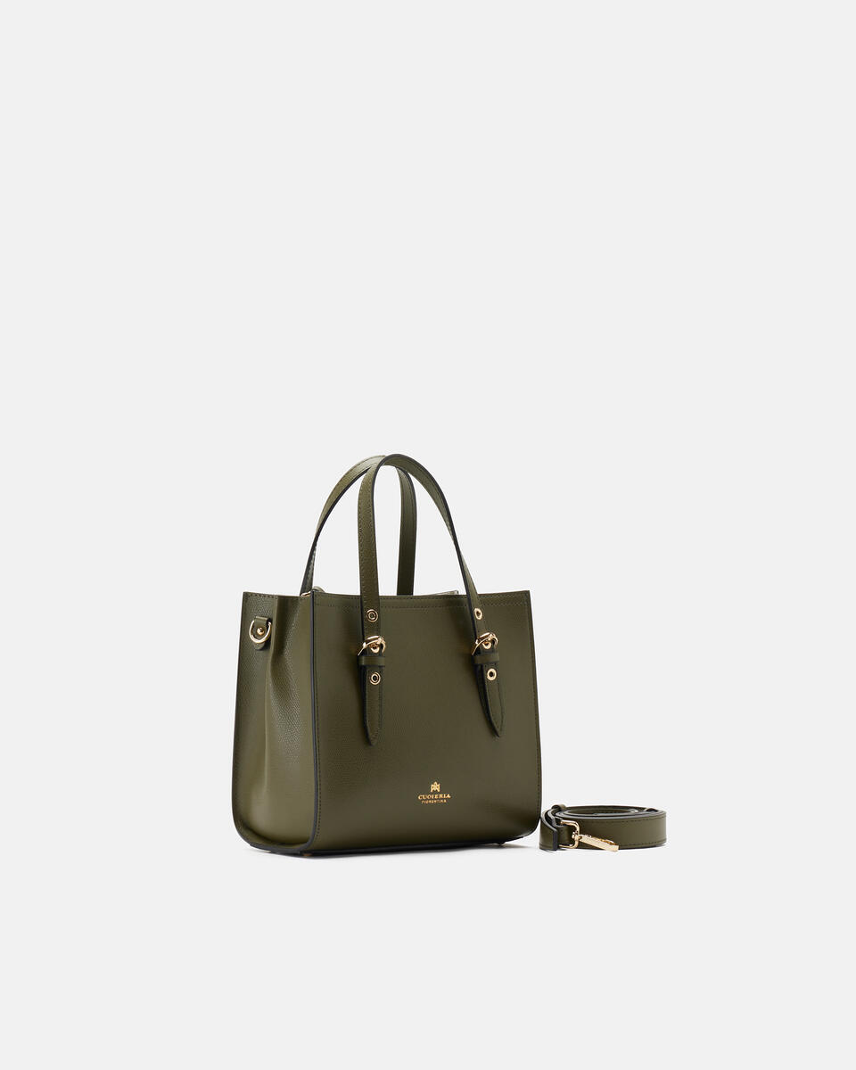 Kleine tote bag MilitÄr  - Tote Bag - Damen Taschen - Tasche - Cuoieria Fiorentina