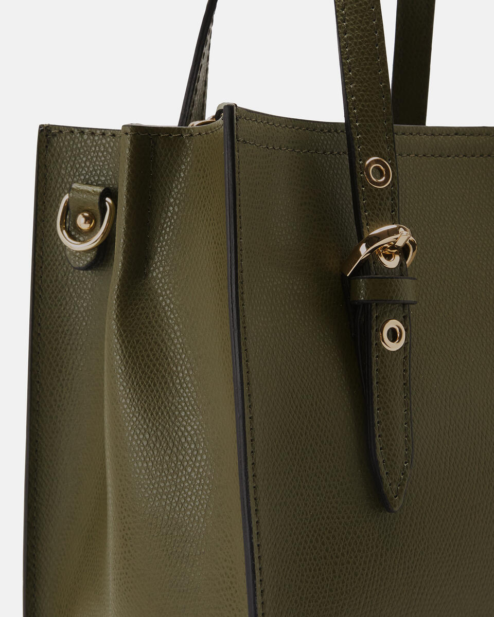 Kleine tote bag MilitÄr  - Tote Bag - Damen Taschen - Tasche - Cuoieria Fiorentina