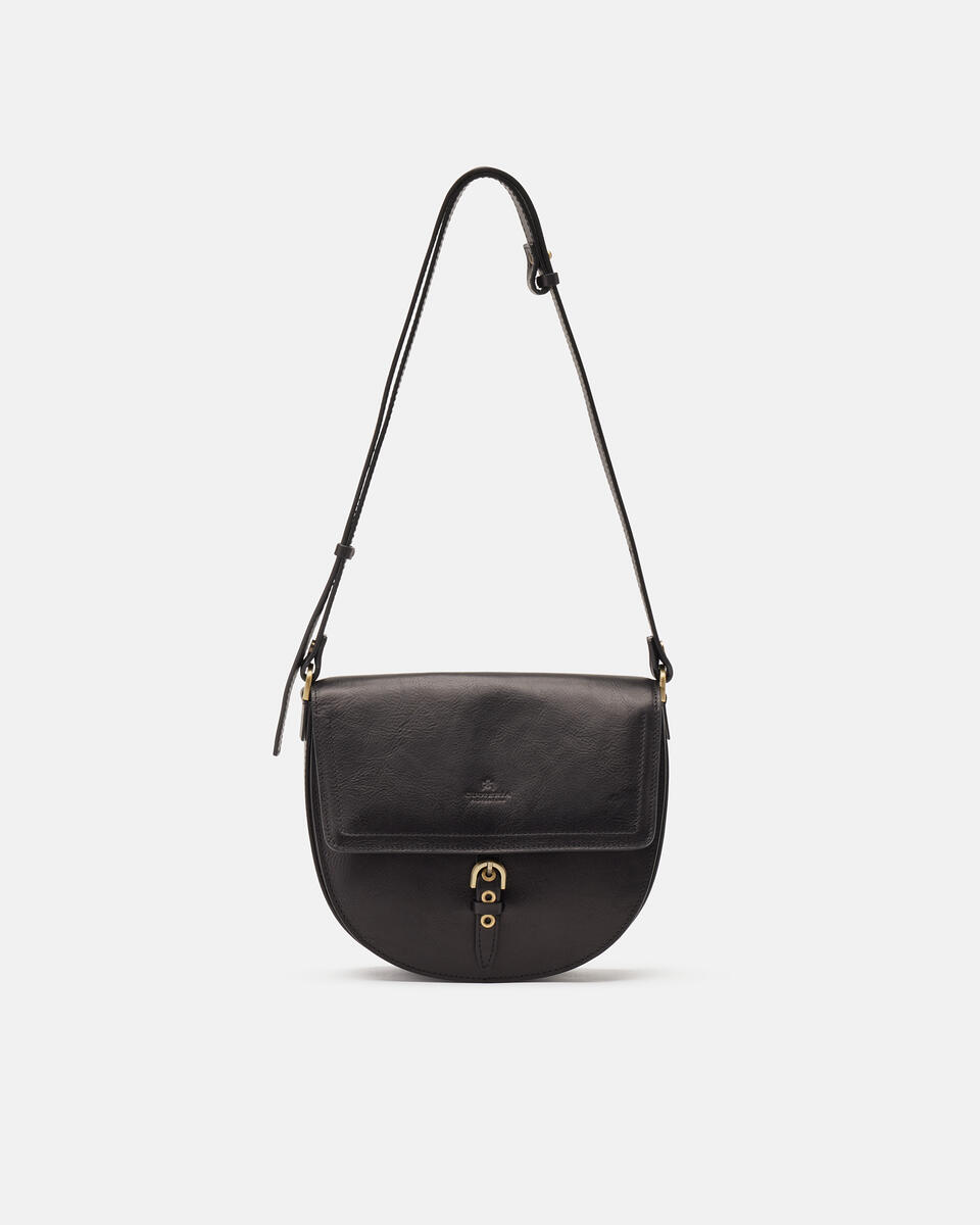 SADDLE BAG Schwarz  - Messanger - Damen Taschen - Tasche - Cuoieria Fiorentina