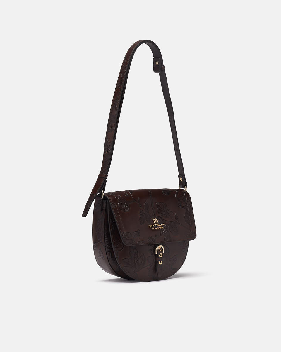 SADDLE BAG Mahagoni  - Messanger - Damen Taschen - Tasche - Cuoieria Fiorentina