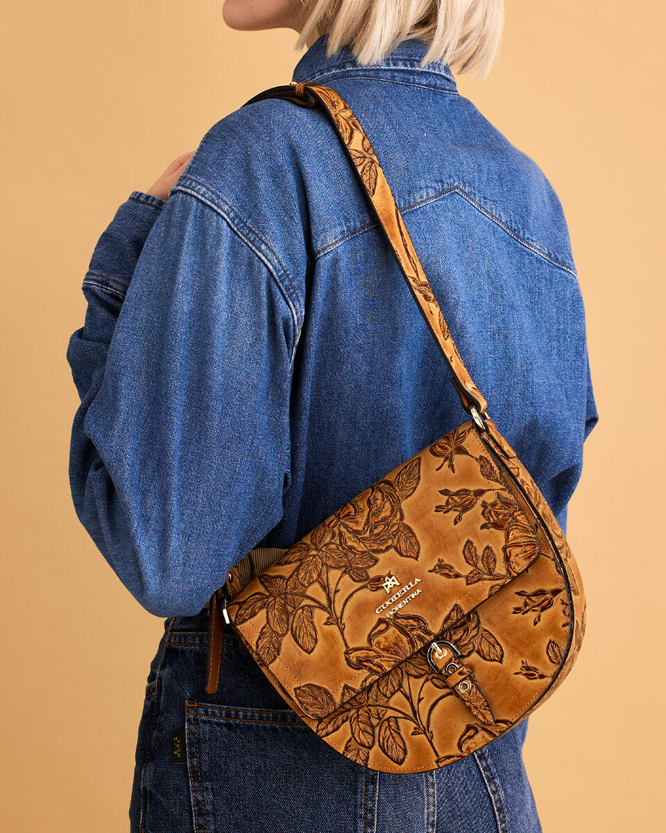 SADDLE BAG Schwarz  - Messanger - Damen Taschen - Tasche - Cuoieria Fiorentina