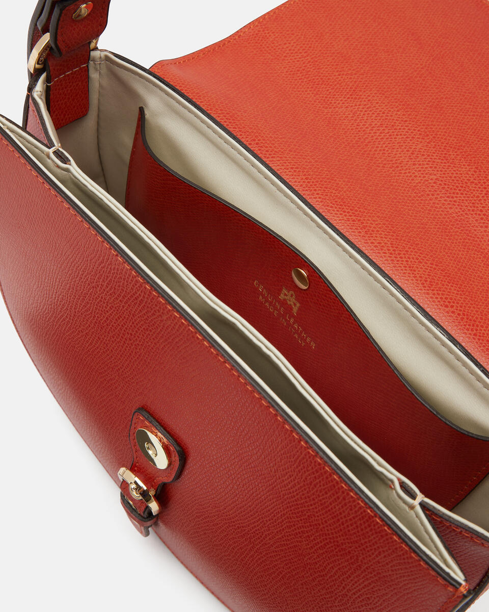 SADDLE Gebrannte orange  - Messanger - Damen Taschen - Tasche - Cuoieria Fiorentina