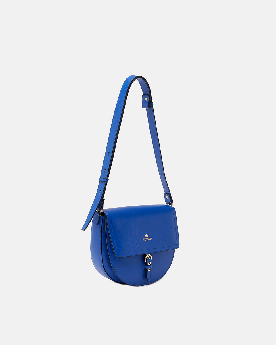 SADDLE BAG Blitzblau  - Messanger - Damen Taschen - Tasche - Cuoieria Fiorentina