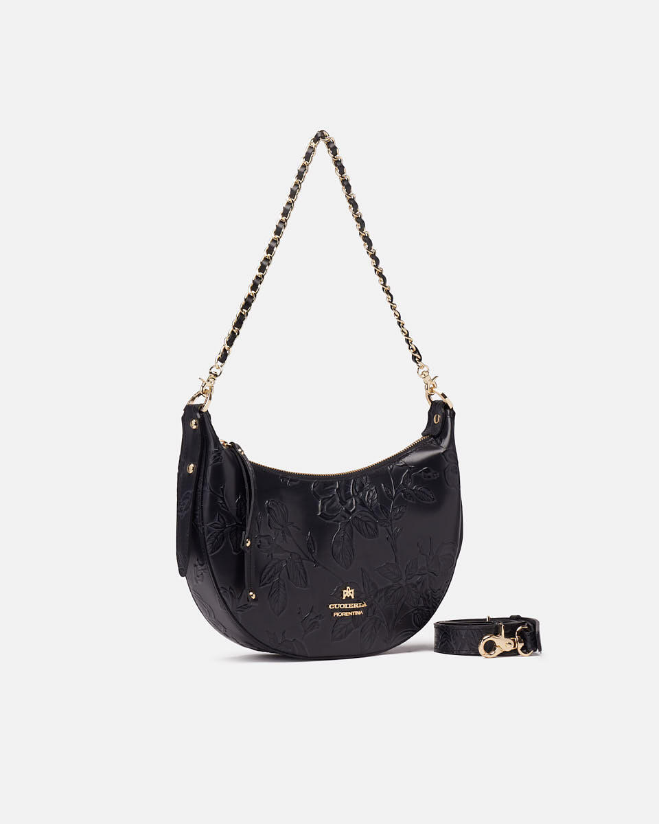 HOBO BAG Schwarz  - Tasche - Damen Taschen - Tasche - Cuoieria Fiorentina