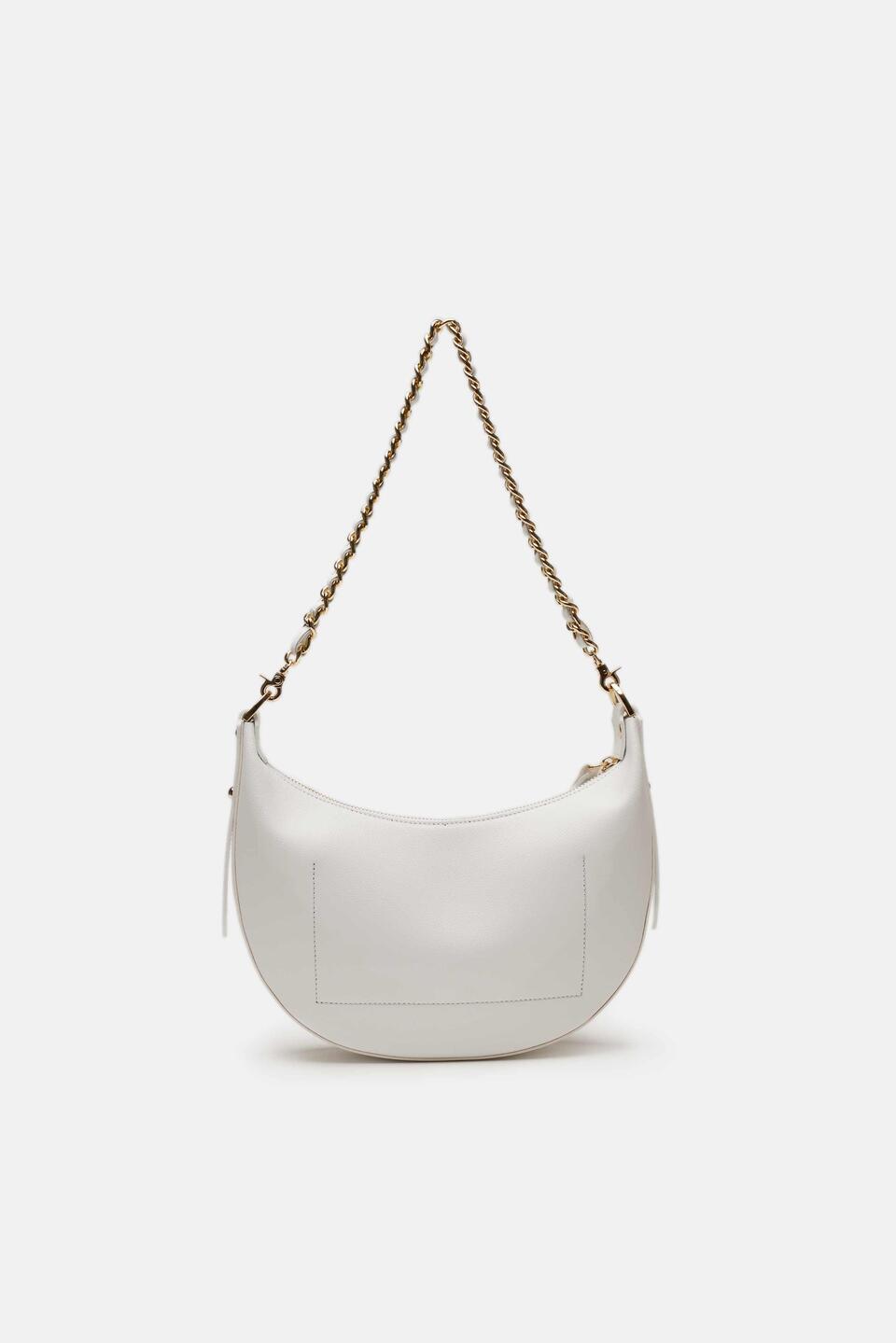 HOBO BAG Weiss  - Schultertaschen - Damen Taschen - Tasche - Cuoieria Fiorentina