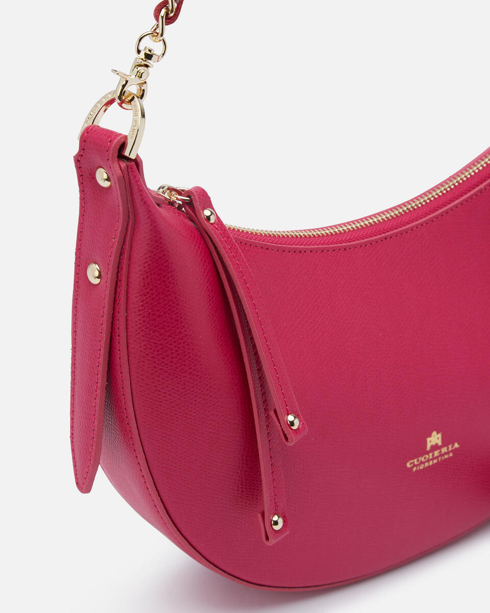 HOBO BAG Fuchsia  - Schultertaschen - Damen Taschen - Tasche - Cuoieria Fiorentina