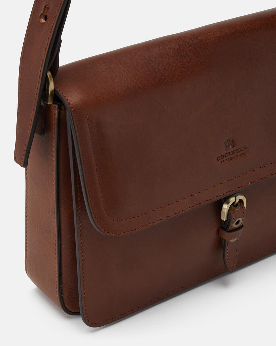 MESSENGER Braun  - Messanger - Damen Taschen - Tasche - Cuoieria Fiorentina