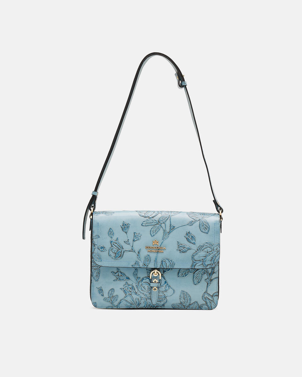 MESSENGER Hellblau  - Messanger - Damen Taschen - Tasche - Cuoieria Fiorentina