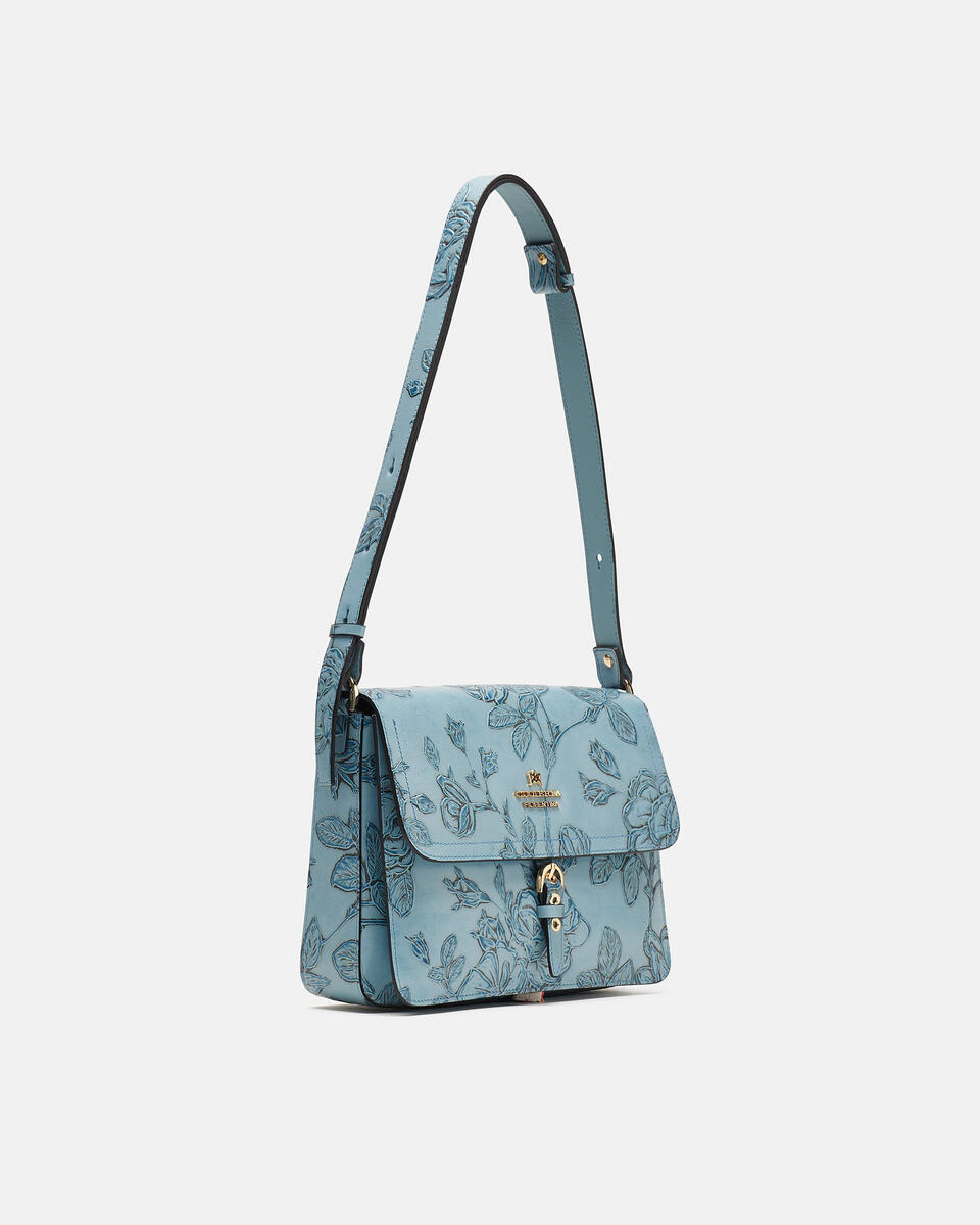 MESSENGER Hellblau  - Messanger - Damen Taschen - Tasche - Cuoieria Fiorentina