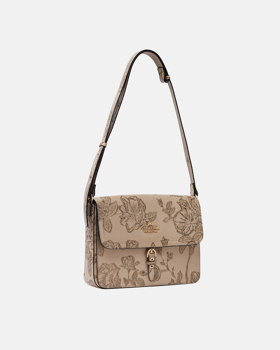 MESSENGER Taupe  - Messanger - Damen Taschen - Tasche - Cuoieria Fiorentina