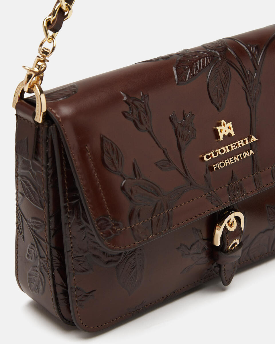 FLAP BAG Mahagoni  - Schultertaschen - Damen Taschen - Tasche - Cuoieria Fiorentina