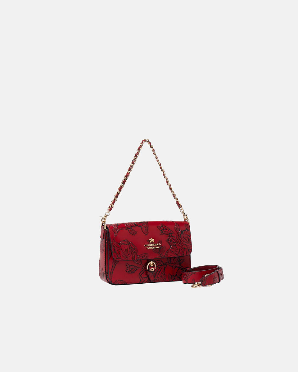 FLAP BAG Rot  - Schultertaschen - Damen Taschen - Tasche - Cuoieria Fiorentina