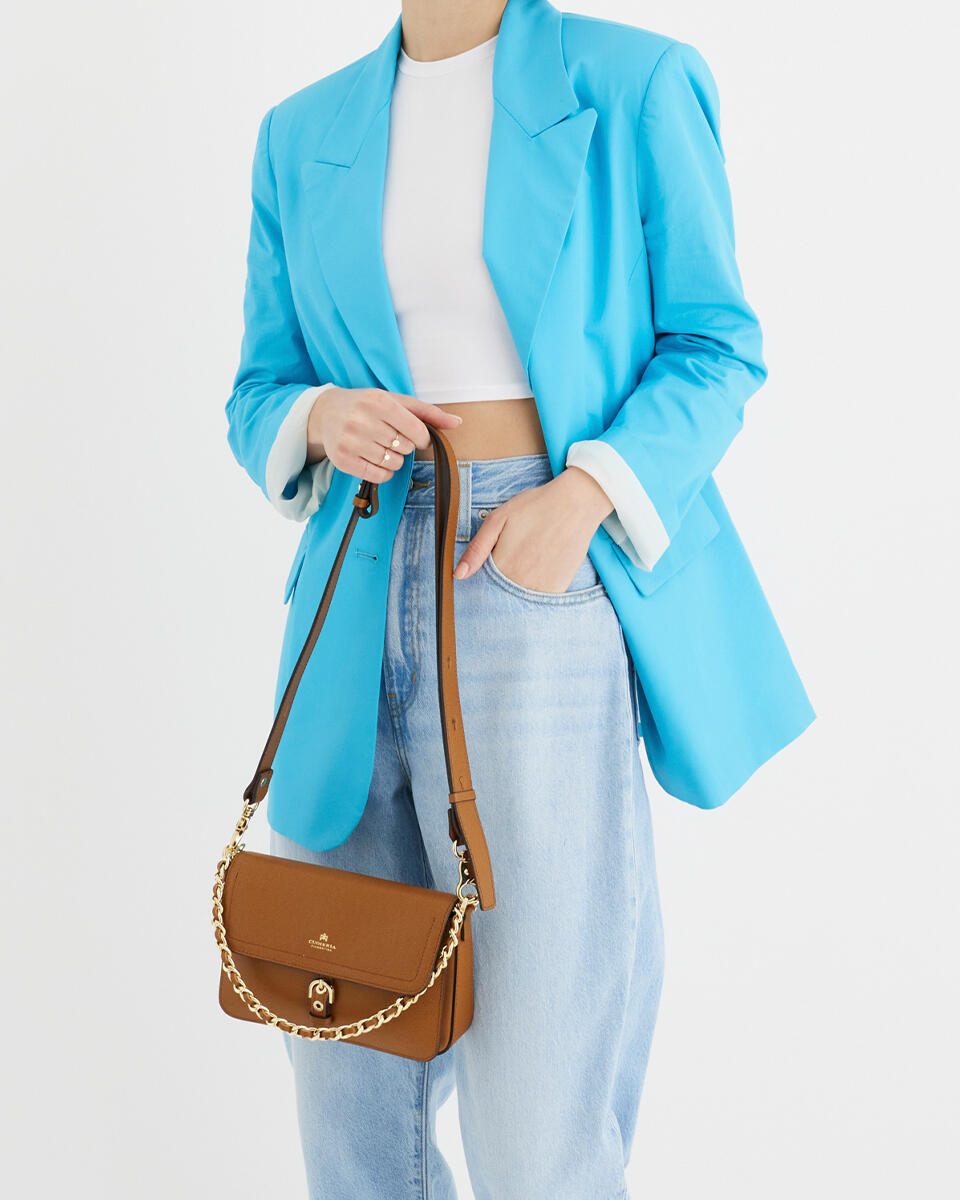 FLAP BAG Desert  - Schultertaschen - Damen Taschen - Tasche - Cuoieria Fiorentina