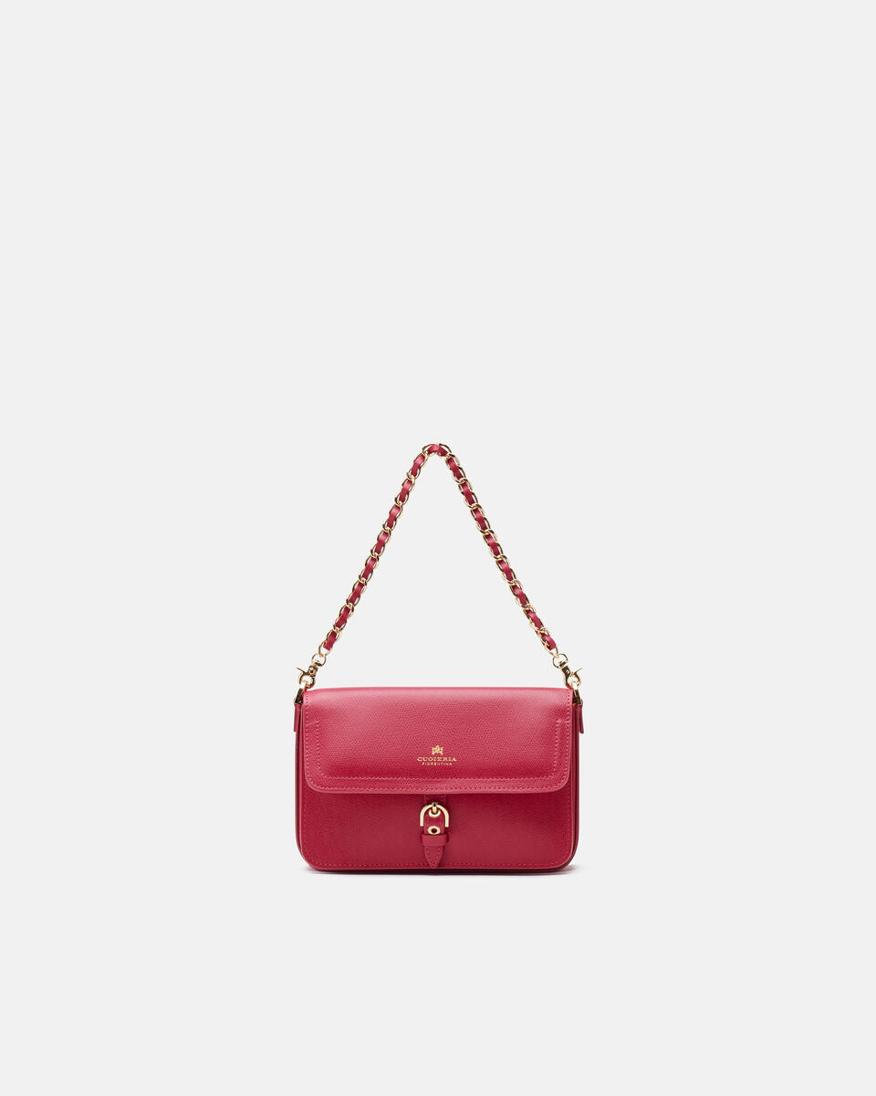 FLAP BAG Fuchsia  - Schultertaschen - Damen Taschen - Tasche - Cuoieria Fiorentina