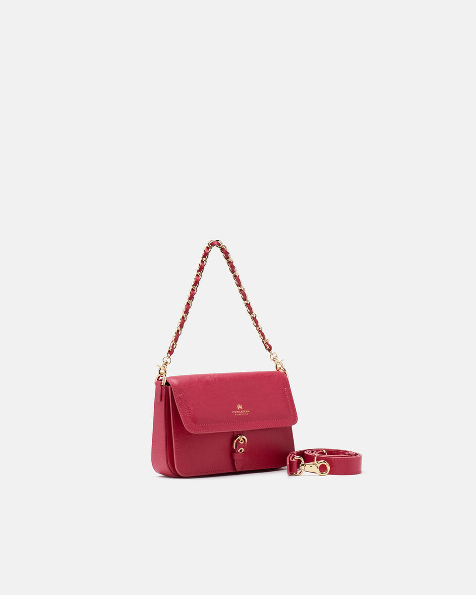 FLAP BAG Fuchsia  - Schultertaschen - Damen Taschen - Tasche - Cuoieria Fiorentina