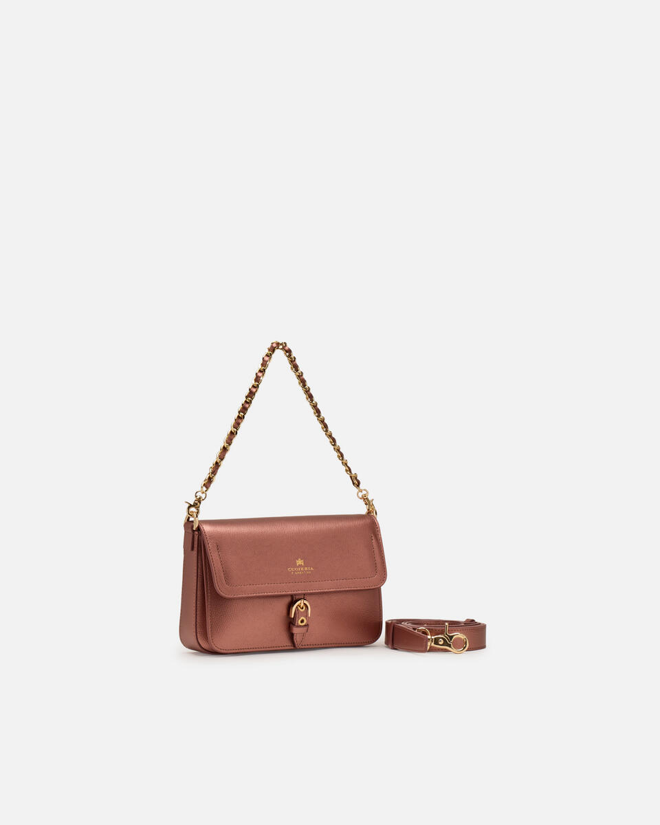 FLAP BAG Rose gold  - Tasche - Special Price - Cuoieria Fiorentina