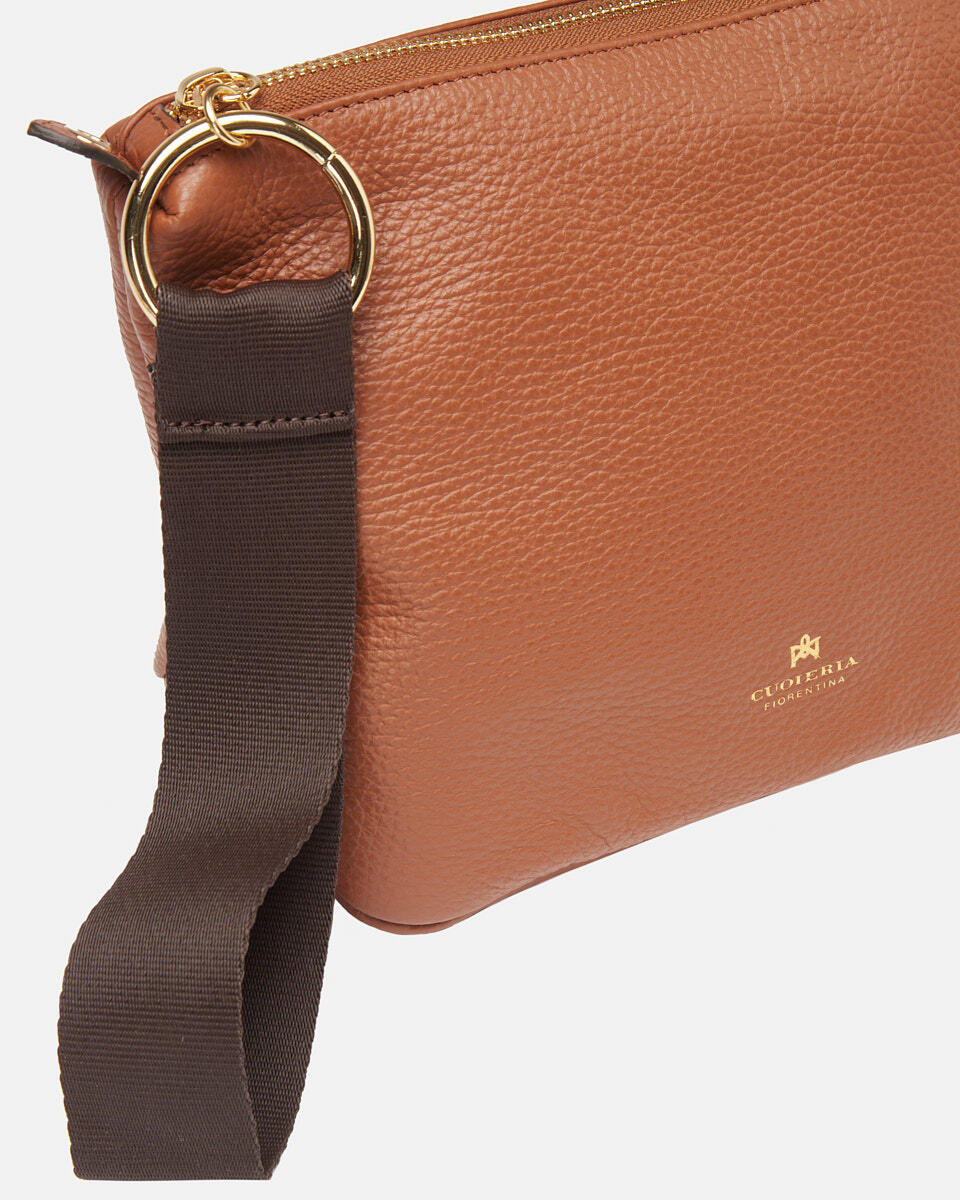 KLEIN SCHULTERGUT Karamell  - Schultergut - Damen Taschen - Tasche - Cuoieria Fiorentina